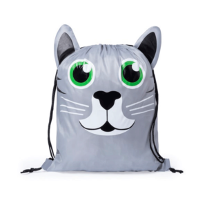 Mochila poliester gato