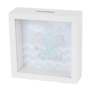 Hucha de madera "elefante"