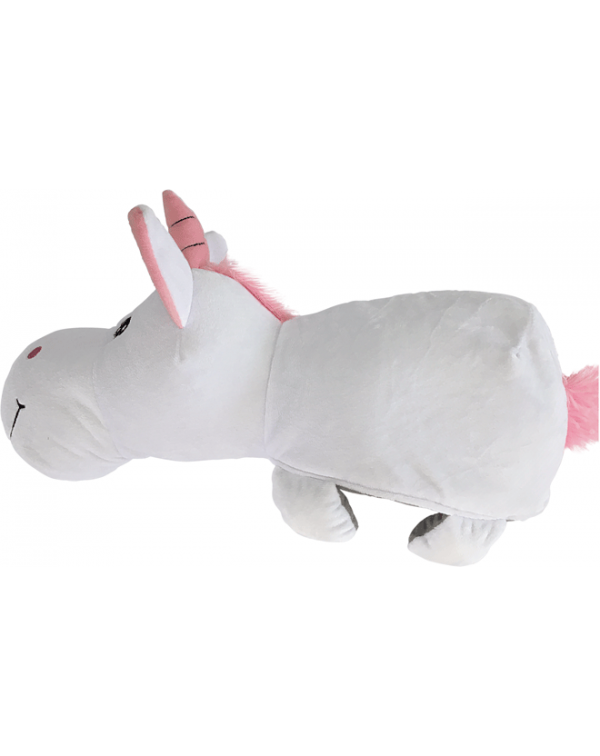 Peluche reversible 2 en 1 «uni-hipo» – 43 cm