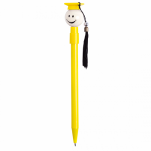 Bolígrafo "graduado" amarillo