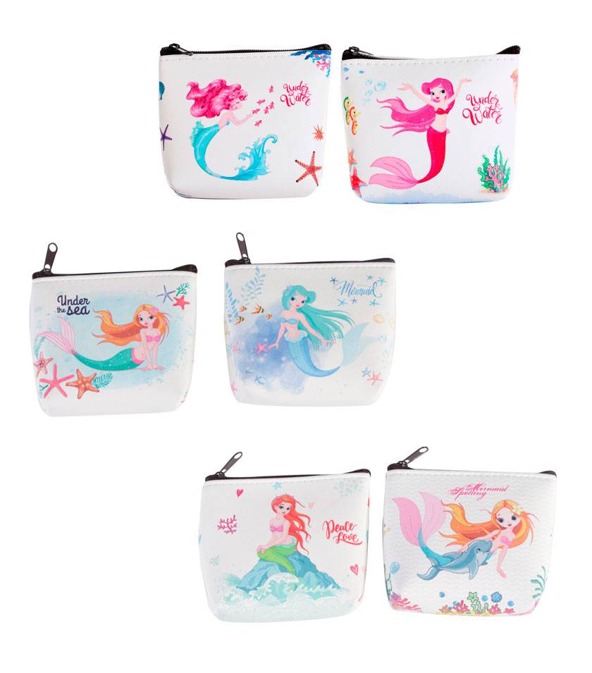 Monederos sirenita "mermaid"