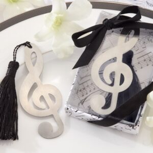 Elegante punto de libro "nota musical"