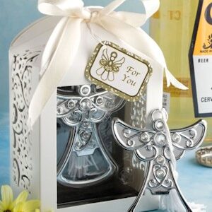Abrebotellas angel de comunion en cajita de regalo