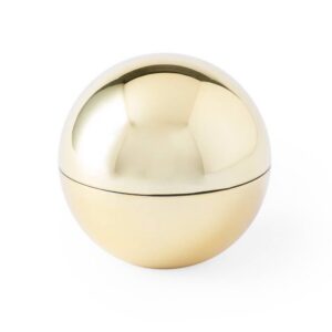 Balsamo labial metalizado oro