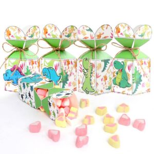 Lote de 12 bolsas cartón fiesta dinosaurios