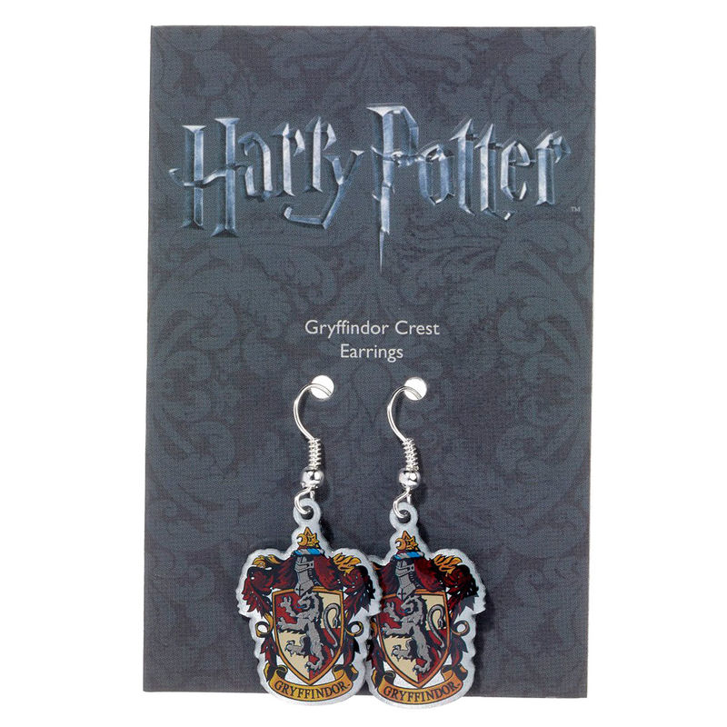 Pendientes Gryffindor Crest Harry Potter