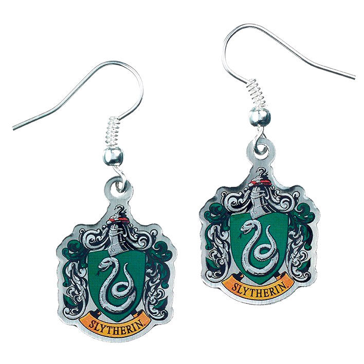 Pendientes Slytherin Crest Harry Potter