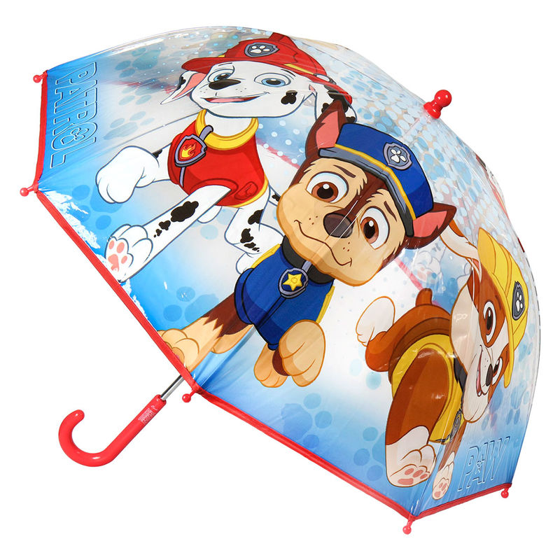 Paraguas manual burbuja Patrulla Canina Paw Patrol POE 45cm