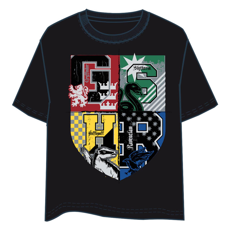 Camiseta Hogwarts Harry Potter adulto
