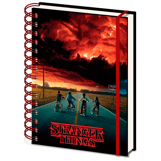 Cuaderno A5 lenticular Mind Flayer Stranger Things