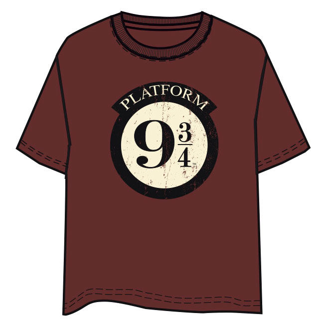 Camiseta Anden 9 3/4 Harry Potter adulto