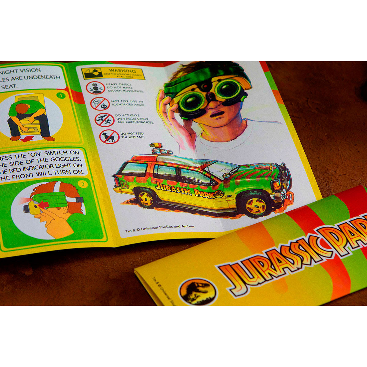 Replica caja metal Jurassic Park Welcome Kit Standard - Imagen 8