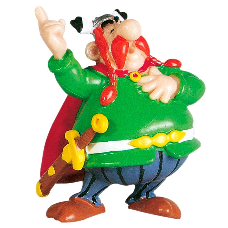 Figura Jefe Abraracurcix Asterix El Galo 6cm