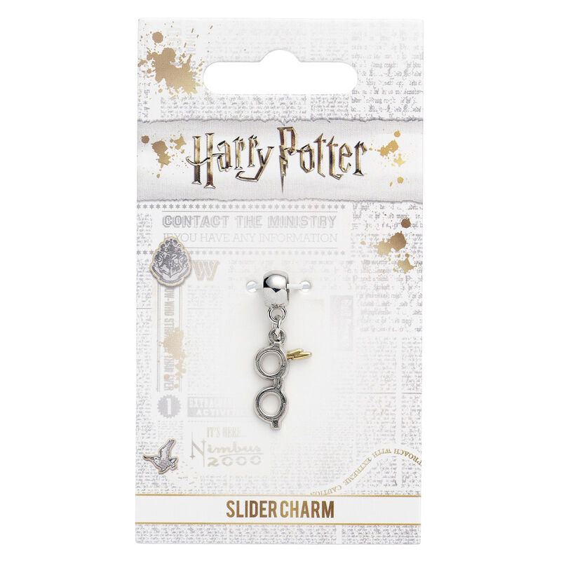 Colgante charm Bolt with Glasses Harry Potter