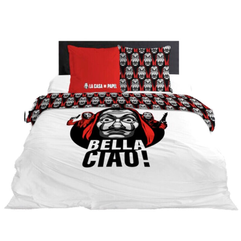 Funda nordica La Casa de Papel algodon cama 135cm