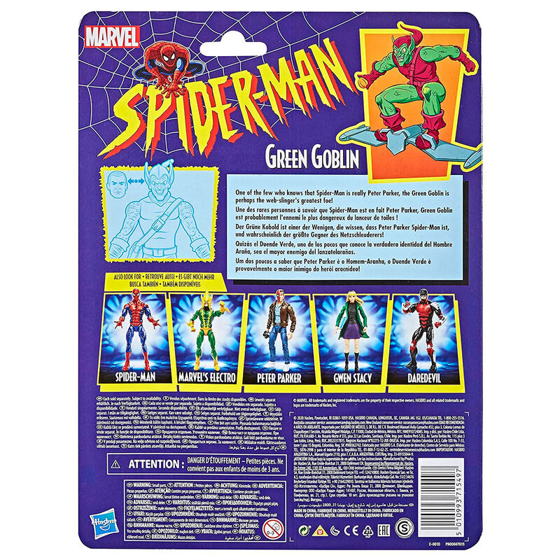 Figura Duende Verde Spiderman Marvel 15cm