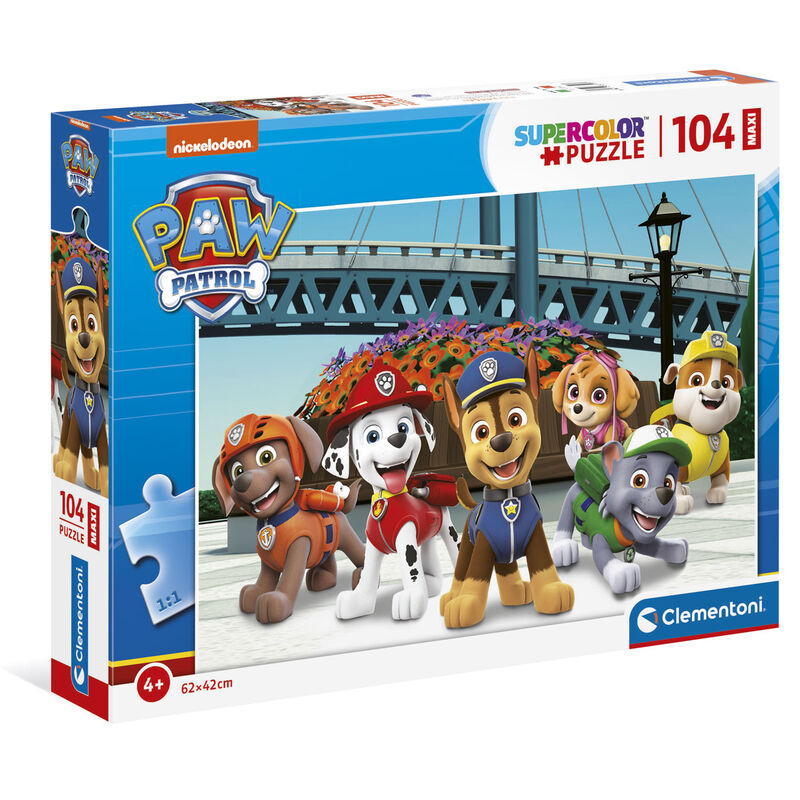 Puzzle Maxi Patrulla Canina Paw Patrol 104pzs
