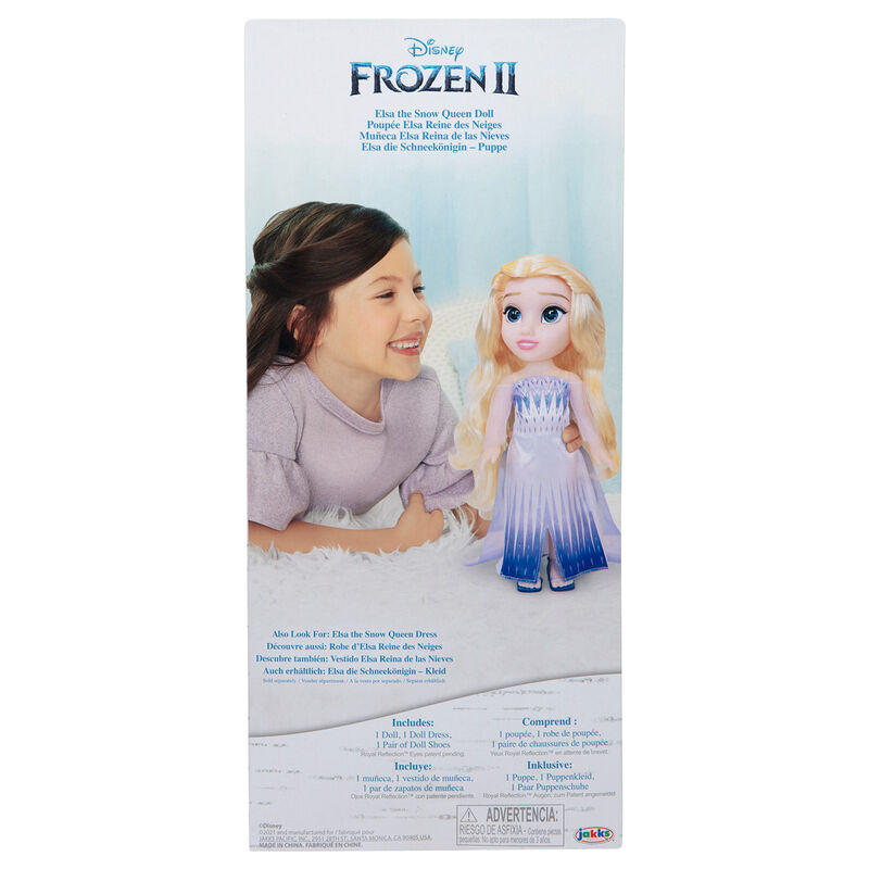 Muñeca Elsa Reina de las Nieves Frozen 2 Disney 38cm