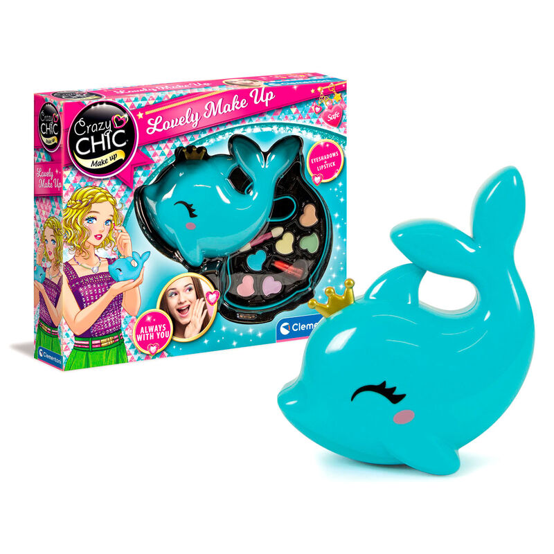 Estuche Maquillaje Delfin Lovely Make Up Crazy Chic