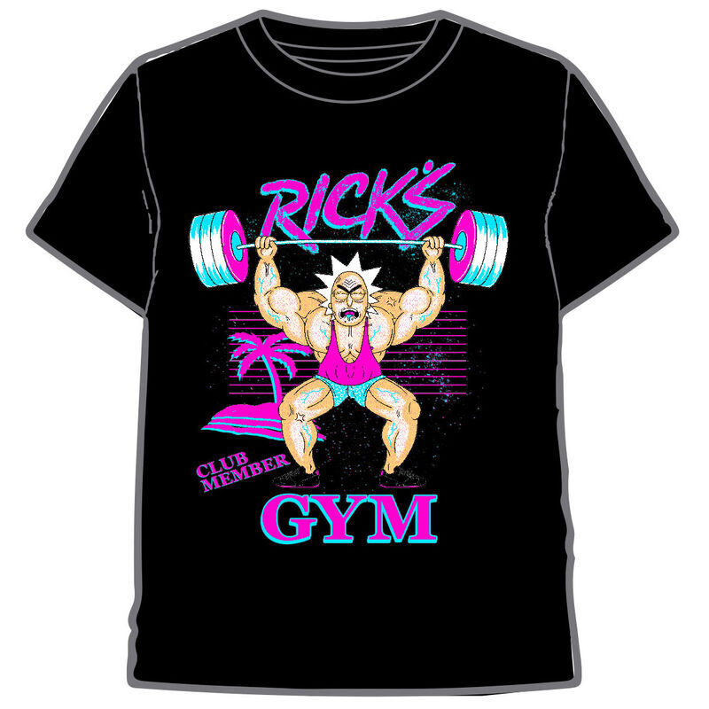 Camiseta Ricks Gym Rick and Morty adulto