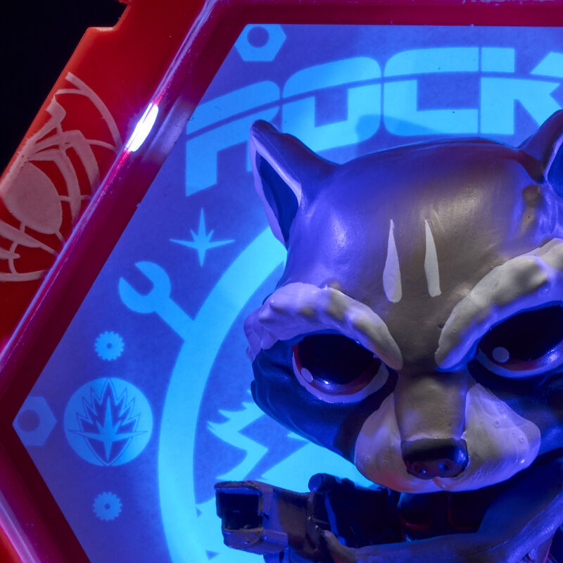 Figura led WOW! POD Rocket Raccoon Marvel - Imagen 5