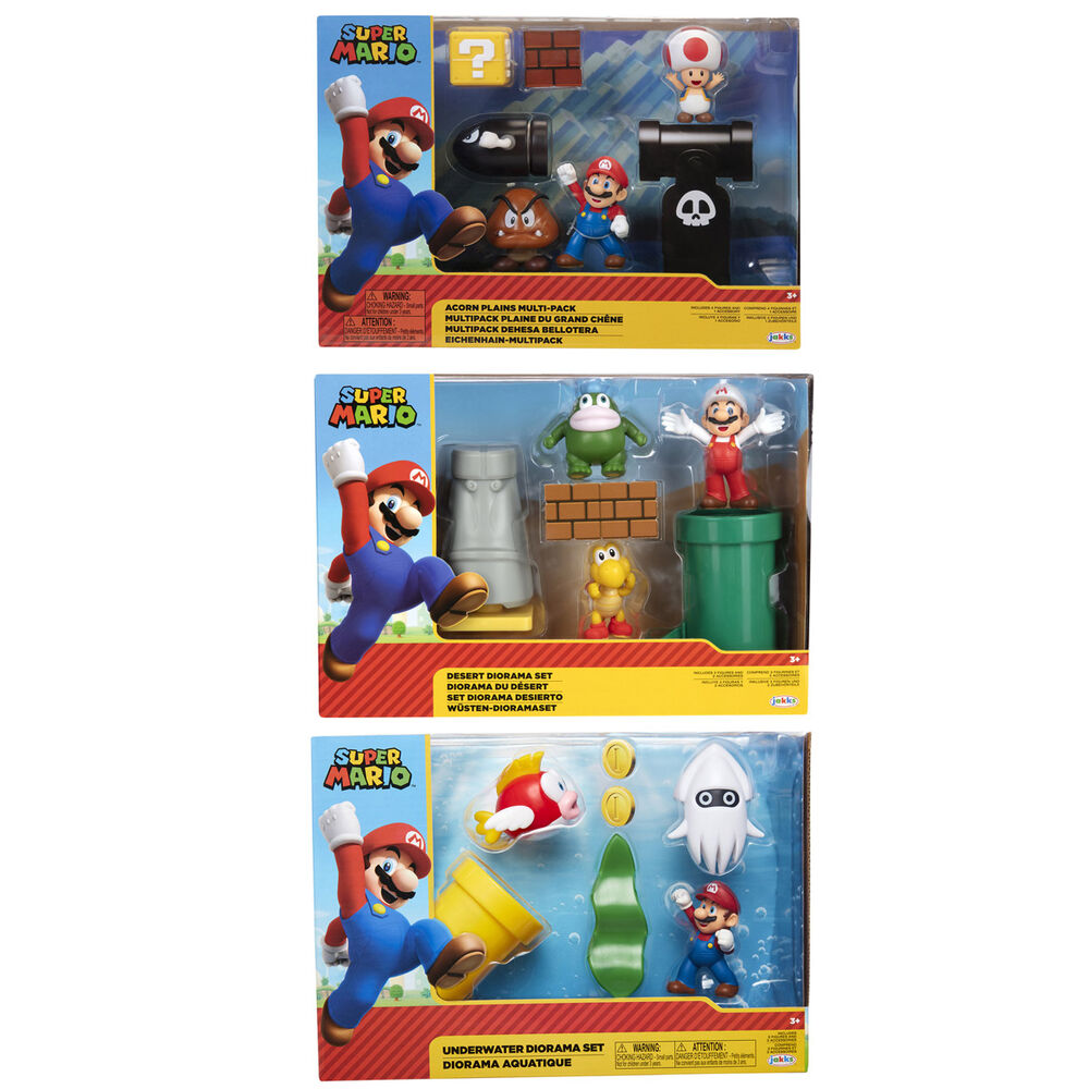 Diorama Super Mario Nintendo surtido