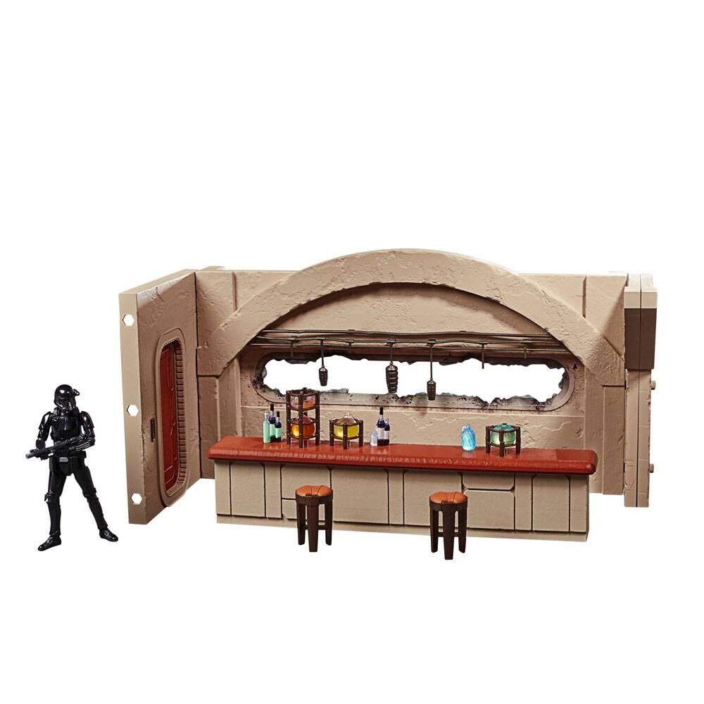 Escenario Nevarro Cantina + figura Imperial Death Trooper Mandalorian Star Wars - Imagen 3