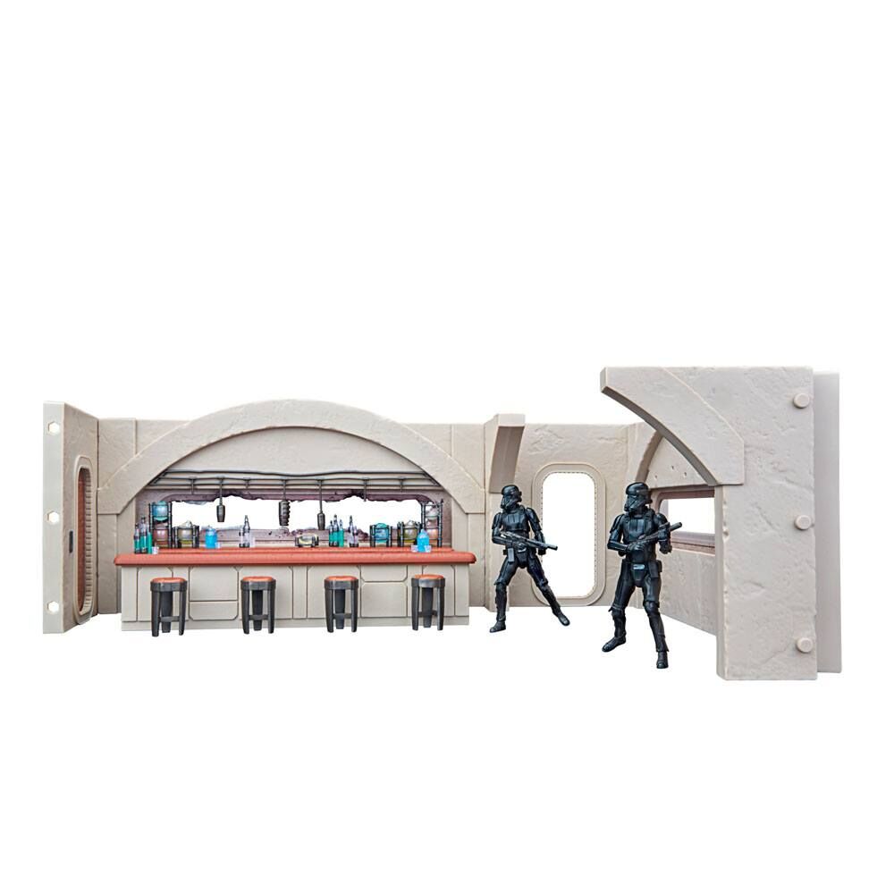 Escenario Nevarro Cantina + figura Imperial Death Trooper Mandalorian Star Wars - Imagen 5