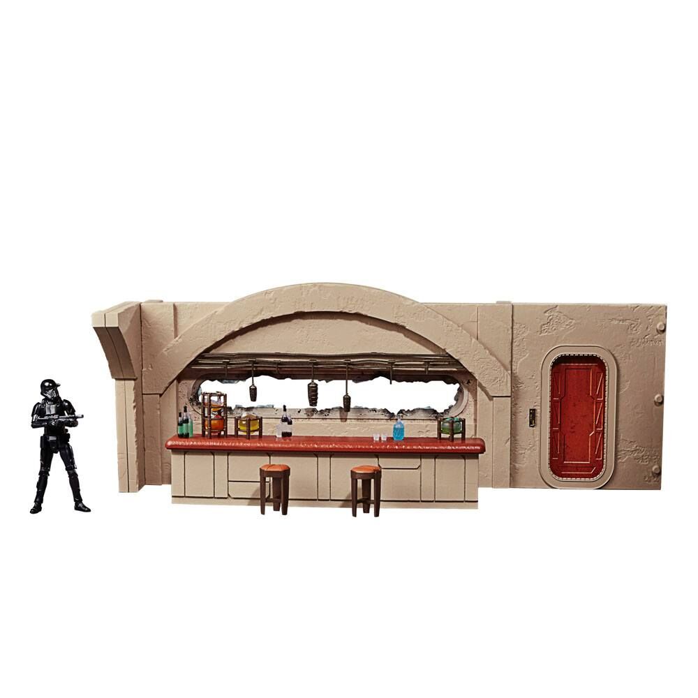 Escenario Nevarro Cantina + figura Imperial Death Trooper Mandalorian Star Wars - Imagen 4