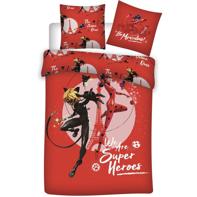 Funda nordica Prodigiosa Lady Bug cama 90 algodon