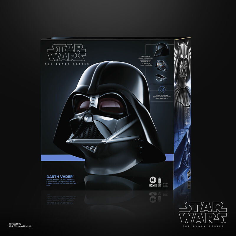 Replica Casco Electronico Darth Vader Obi Wan Kenobi Star Wars - Imagen 4