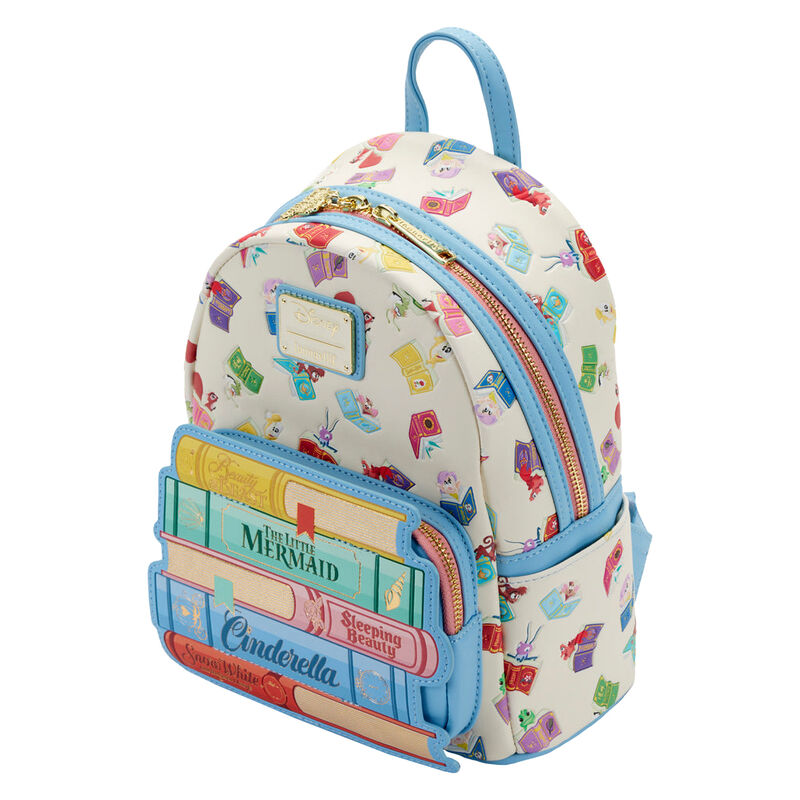 Mochila Libros Clasicos Princesas Disney Loungefly 26cm