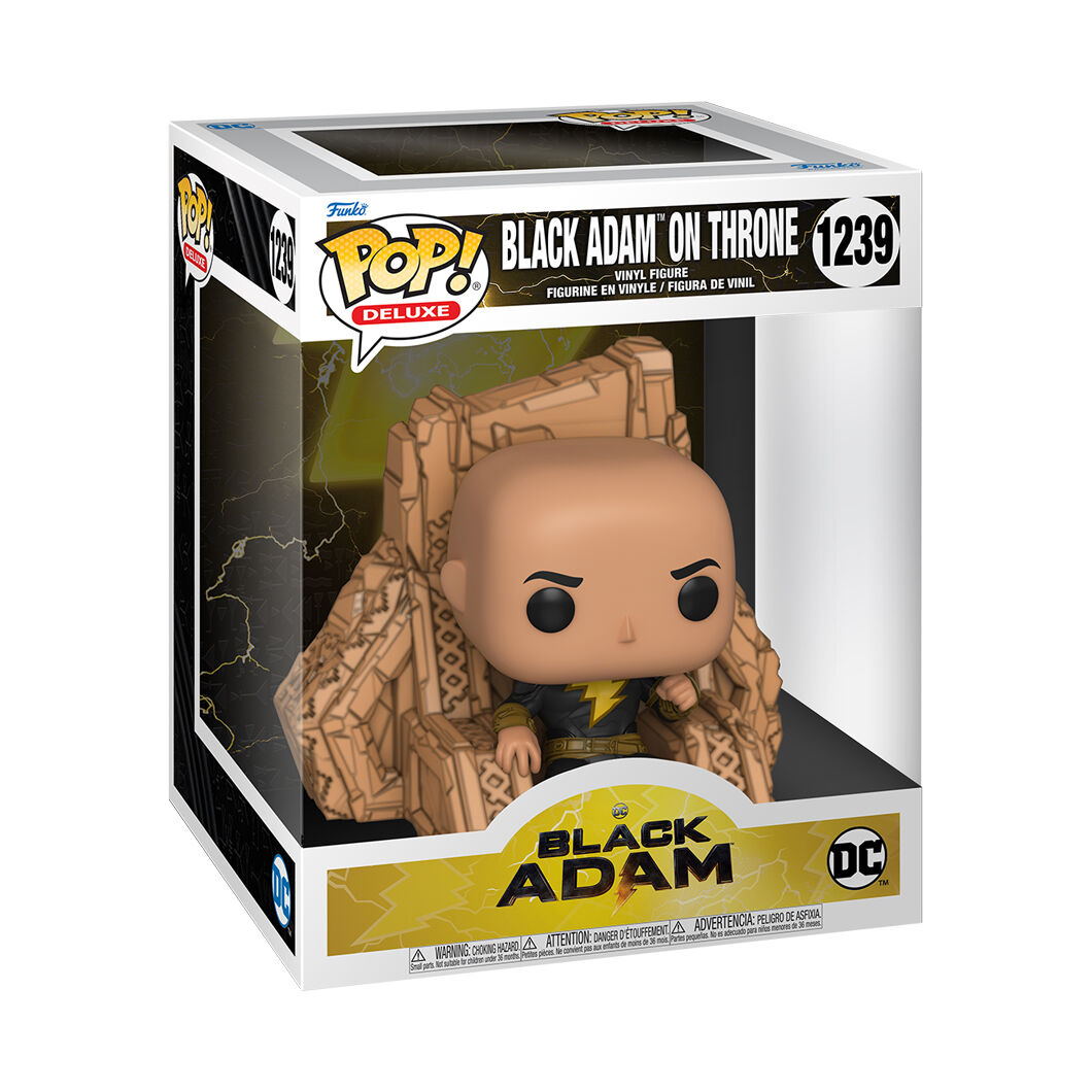Figura POP DC Comics Black Adam – Black Adam on Throne