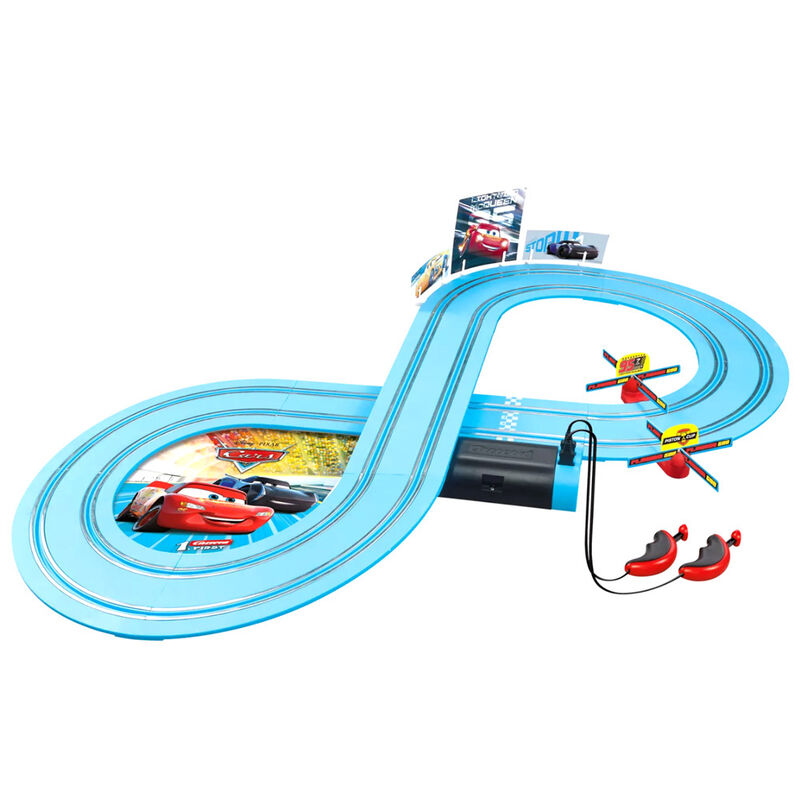 Circuito carreras Rayo & Storm Cars Disney Pixar