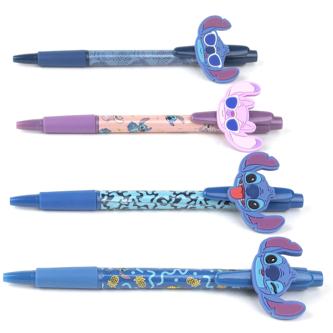 Blister boligrafos Stitch Disney