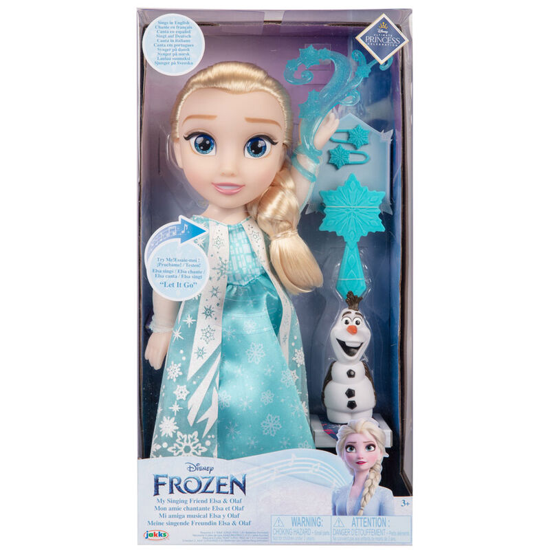 Muñeca Elsa Frozen 2 Disney 38cm musical