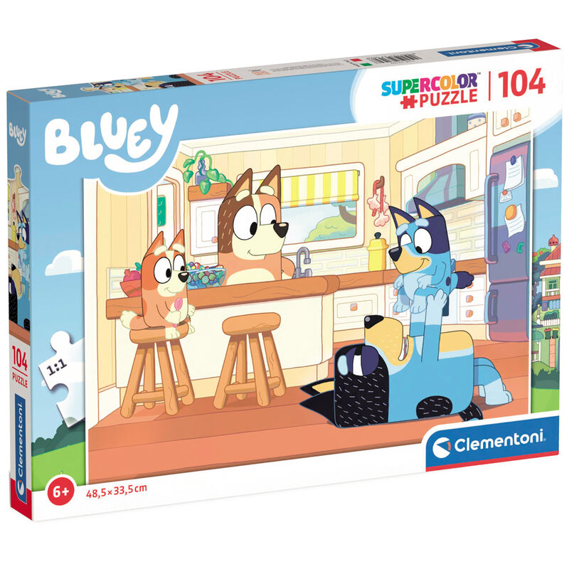 Puzzle Bluey 104pzs