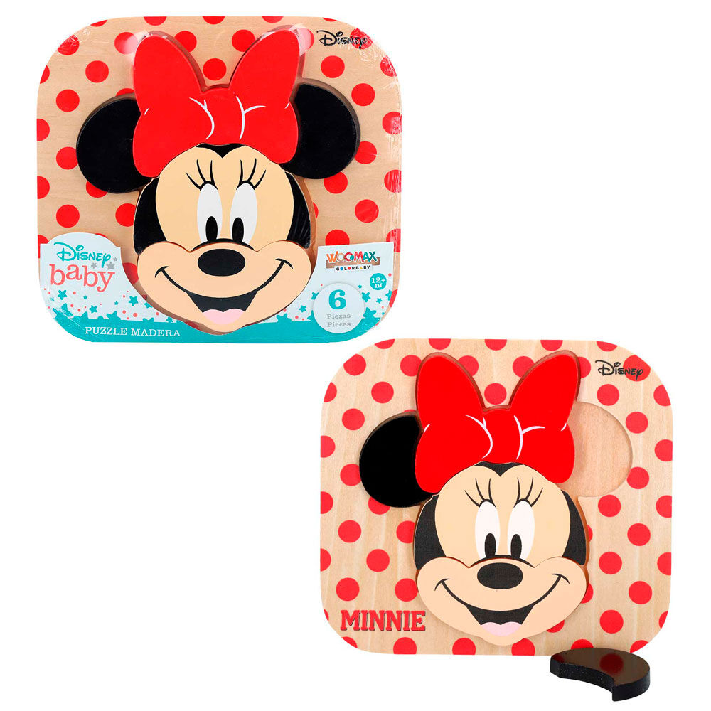 Puzzle madera Minnie Disney