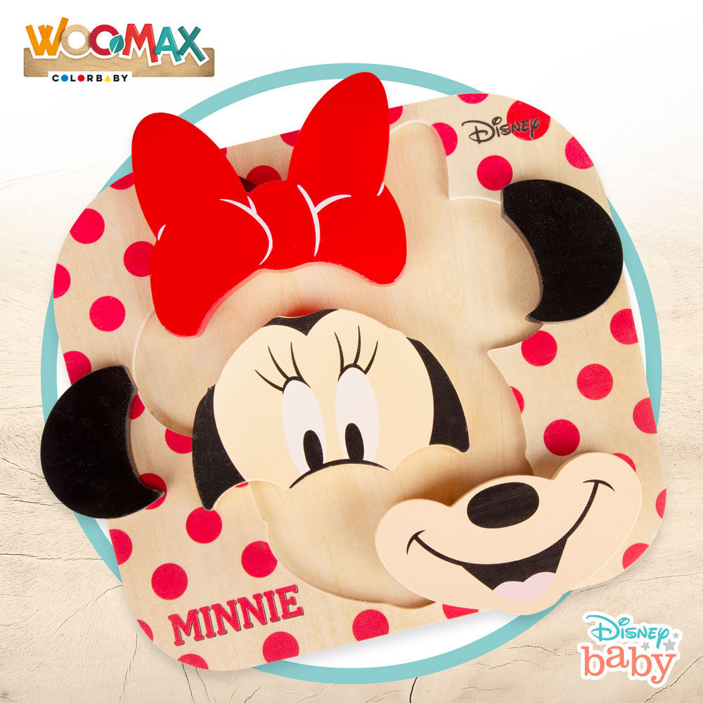 Puzzle madera Minnie Disney