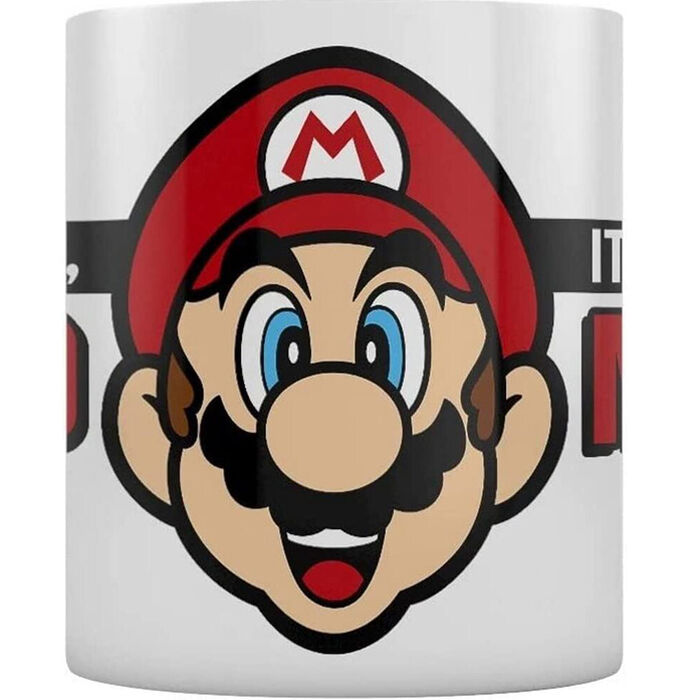 Taza Its A Me Mario Super Mario Nintendo