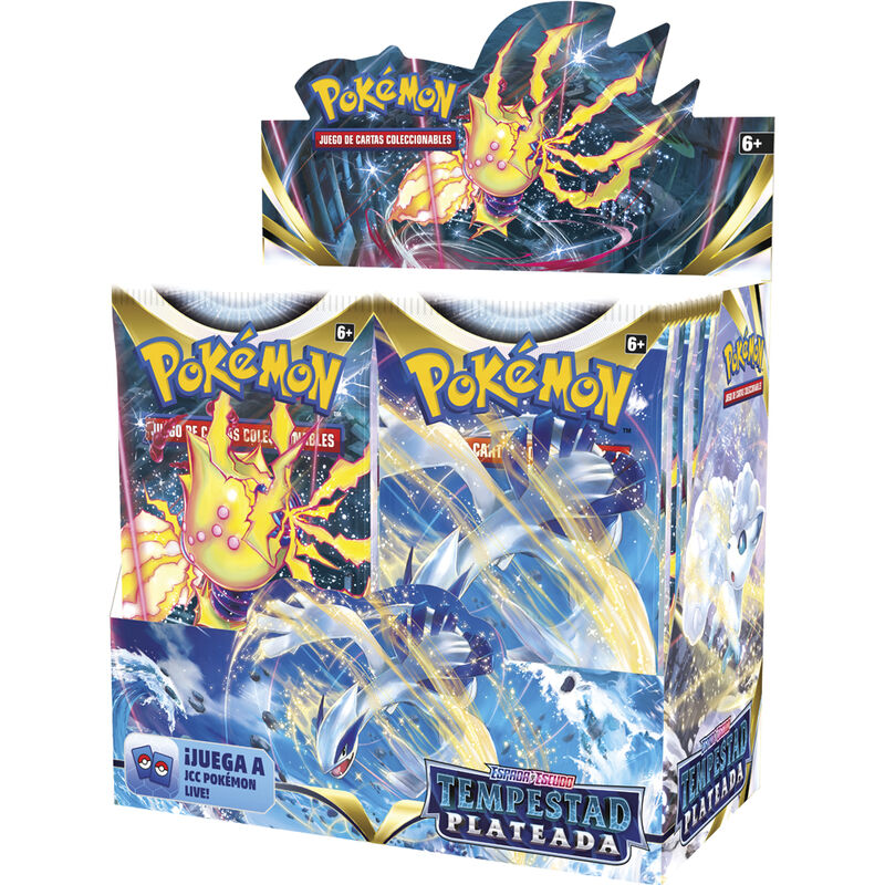 Sobre cartas Tempestad Plateada Espada y Escudo Pokemon español