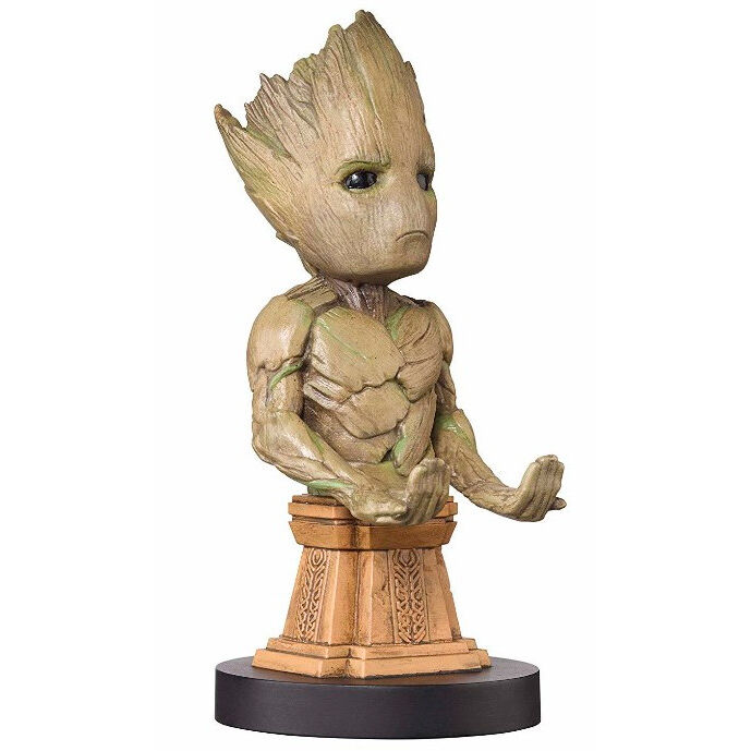 Cable Guy soporte sujecion figura Groot Plinth Guardianes de la Galaxia Marvel 20cm