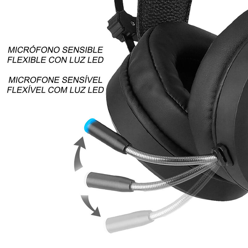 Auriculares gaming Iron Man Marvel - Imagen 3