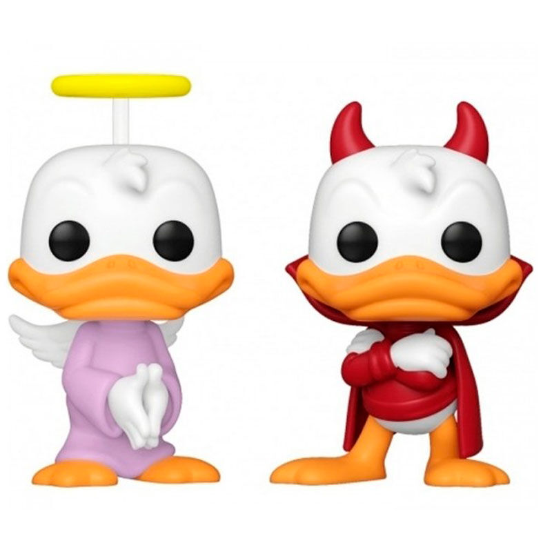 Blister 2 Figuras POP Disney Donald Duck – Donald Angel & Devil Exclusive