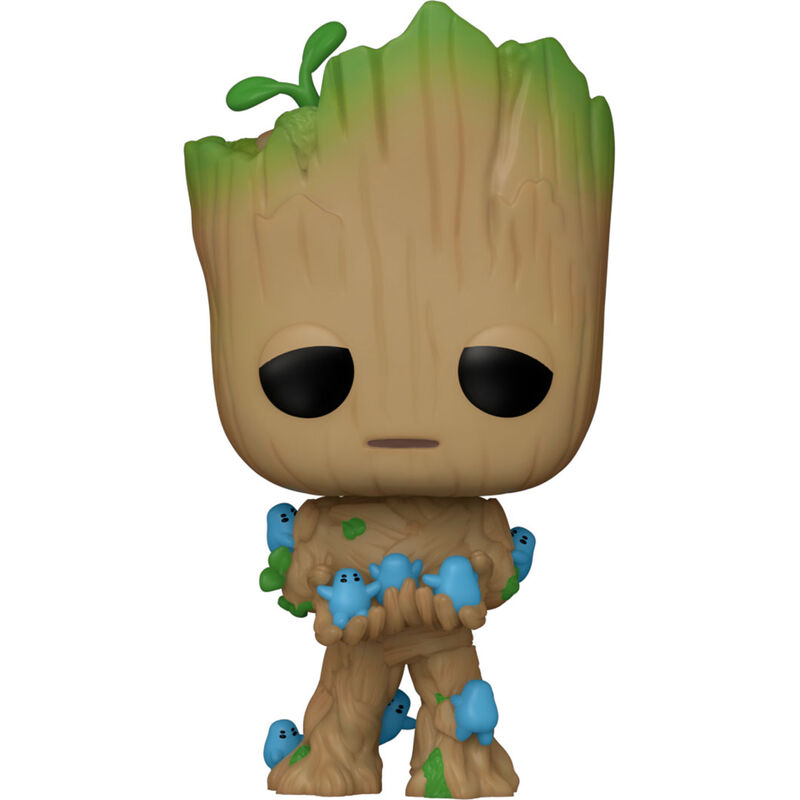 Figura POP Marvel I am Groot – Groot with Grunds