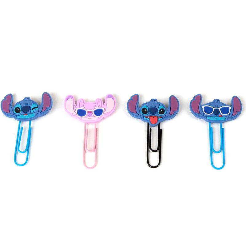 Blister 4 Clips Stitch Disney