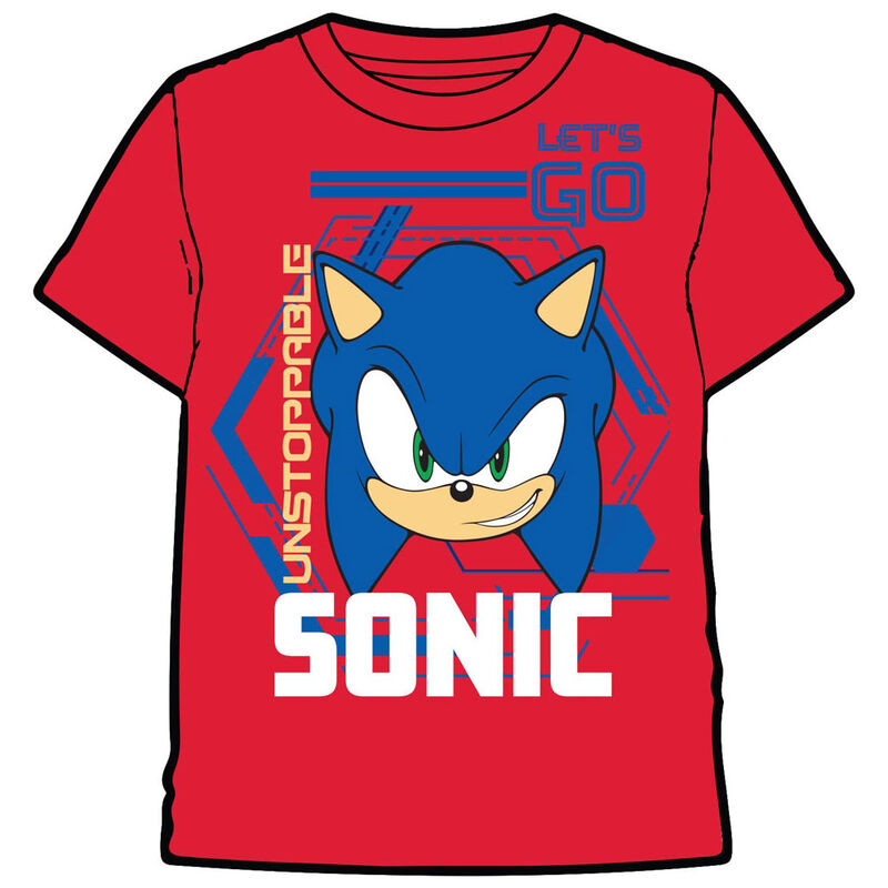 Camiseta Sonic Unstoppable Sonic The Hedgehog adulto