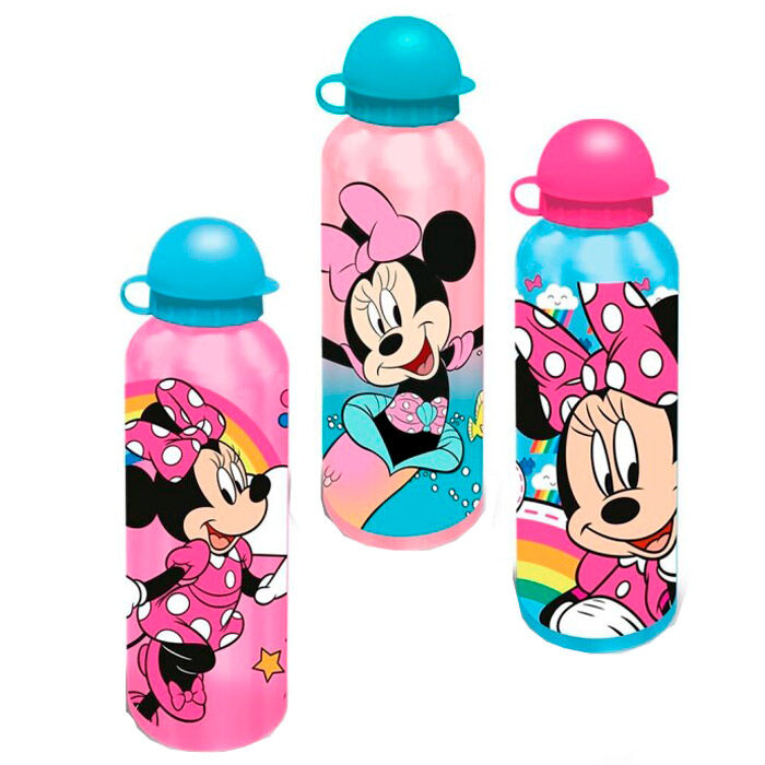 Cantimplora surtido aluminio Minnie Disney 500ml