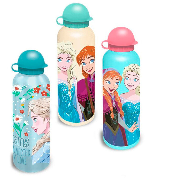 Cantimplora surtido aluminio Frozen Disney 500ml