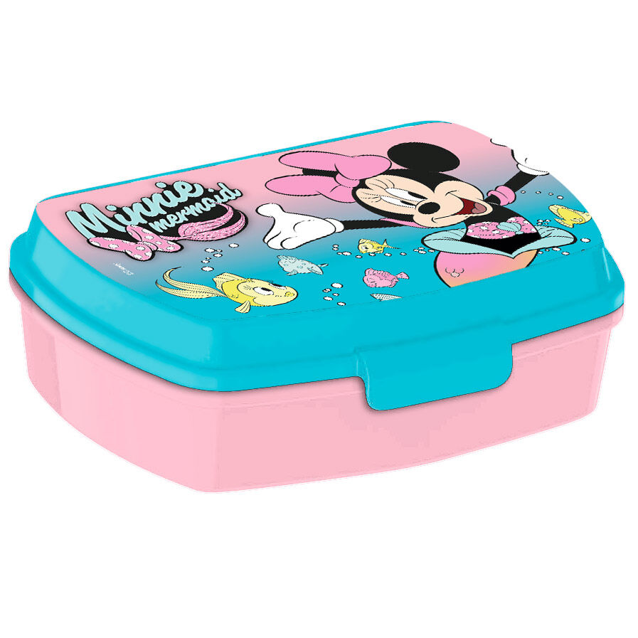 Blister Sandwichera + Cantimplora aluminio Minnie Disney 500ml